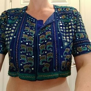 Traditional Indian Crop Vest